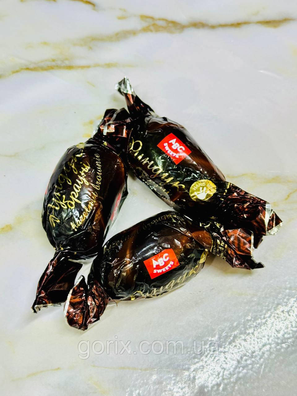 Цукерки ADC Sweets Фундук Брауні 0.5кг, фото 1