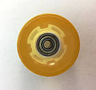 Колесо для Пенні Борда прозоре-жовте з Підшипниками Abec-7, фото 3