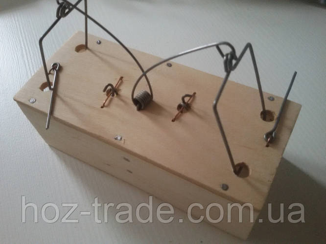 Мышеловка деревянная "домик" двустороняя (ID#456085151), цена: 25 ...