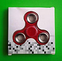 Hand spinner красный пластиковый спиннер в коробке стандарт