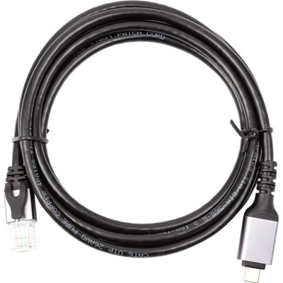 Дата кабель USB-C to RJ45 Ethernet 2.0m PowerPlant (CA914920)-Гарантия!, фото 1