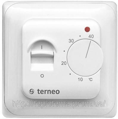 Терморегулятор Terneo mex unic з монтажною коробкою, фото 1