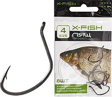 Крючок X-Fish Лещ #6 (8шт/уп)