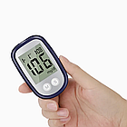 Прилад для вимірювання цукру + 50 тестів, від батарейки / Глюкометр / Вимірювач цукру в крові / Електрохімічні глюкометри, фото 4