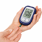 Прилад для вимірювання цукру + 50 тестів, від батарейки / Глюкометр / Вимірювач цукру в крові / Електрохімічні глюкометри, фото 5