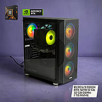 Ігровий преміум ПК AMD Ryzen 9 5900X / NVIDIA RTX 5070 12 GB / 32 GB DDR4 / 1 TB SSD M2 NVME / ASUS PRIME AMD X570-P / CHIEFTEC