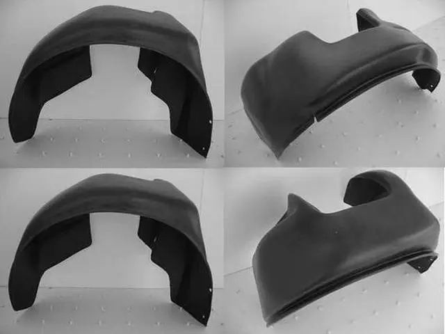 Захист колісних арок Мега Локер Шевроле Авео Хетчбек Т200 Автомобільні підкрилки Mega Locker Chevrolet Aveo HB T200 2002-2008 4шт, фото 1