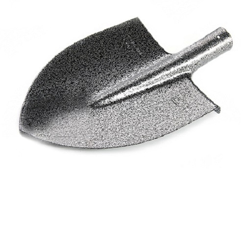 Лопата штикова гостра 220×300×390мм молоткове покриття, фото 1