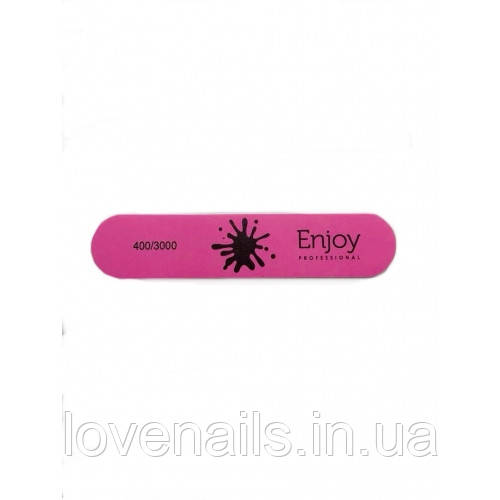 Мини полировщик для ногтей 400/3000 pink Enjoy Professional