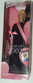 Лялька Барбі колекційна Barbie Class of 2002 Special Edition Doll w Black Grad Gown (2001)