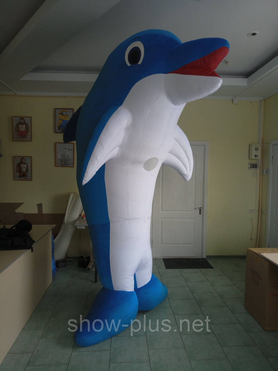 Надувний костюм (Пневмокостюм, Пневморобот) Дельфін