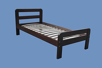 Ліжко з масиву дерева Лілія 900х2000