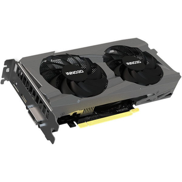 GeForce RTX3050 Inno3D Twin X2 V2, 6GB GDDR6 96bit PCI-E 4.0, фото 1