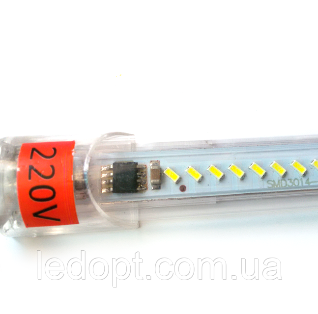 Світлодіодна лінійка SMD 2835 72LED/30см 5W IP44 220V 4000-4500K 30см матова
