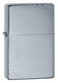 Зажигалка Zippo 230 VINTAGE BRUSHED CHROME