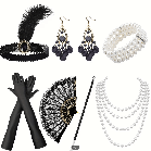 Набір Гетсбі (9 предм), Гангстерський до костюму ретро 1920-ті рр.