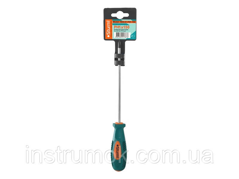 Викрутка хрестова Sturm PH1x150 мм 1040-01-PH1-150