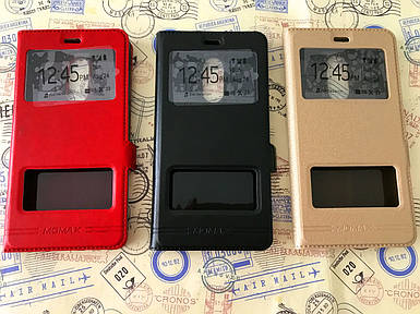 Шкіряний чохол-книжка Momax для Xiaomi RedMi Note 4X (3 кольори)