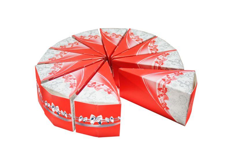 Хіт! Бонбон'єрка весільна 95х50х50 мм