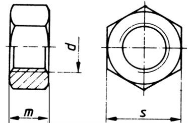Гайка М42 ГОСТ 5915-70 нержавеющая А4