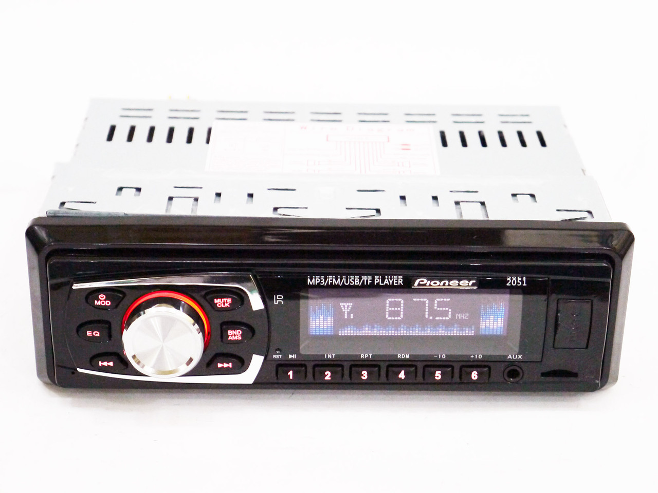 Автомагнітола 2051 Usb+Sd+Fm+Aux+ пульт (4x50W)