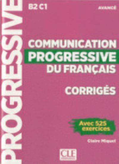 Communication Progr du Franc 2e Edition Niveau Avancé B2-C1 Corriges, фото 1