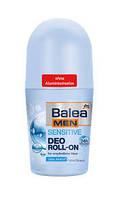 Balea men Deo Roll on Sensitive — кульковий дезодорант для чутливої шкіри. (Німеччина) 50 мл.