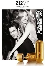 Жіноча парфумована вода Carolina Herrera 212 VIP (репліка)
