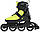 Ролики дитячі Rollerblade Microblade SE Neon Yellow Black 2023 (28-32), фото 2