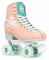 Ролики Rio Roller Script peach-green (Персиково-зелений, 38)