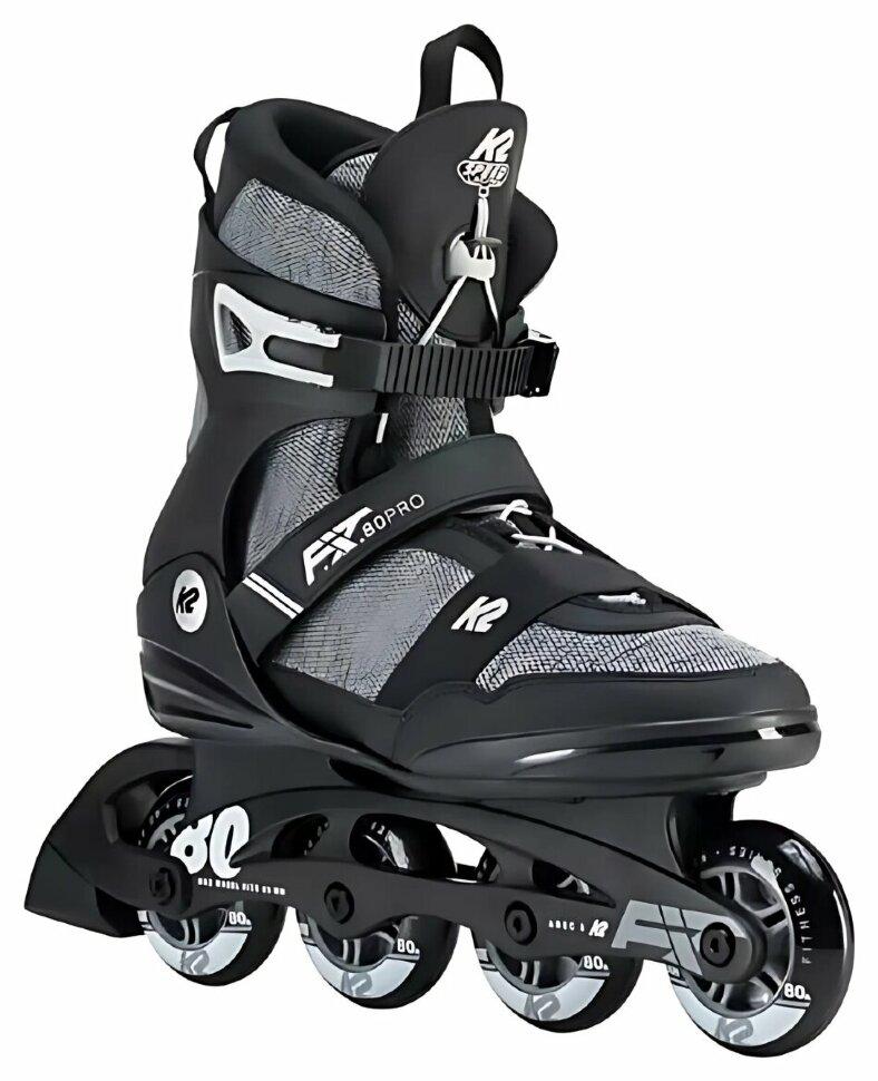 Ролики K2 FIT 80 Pro Grey Black (40,5)