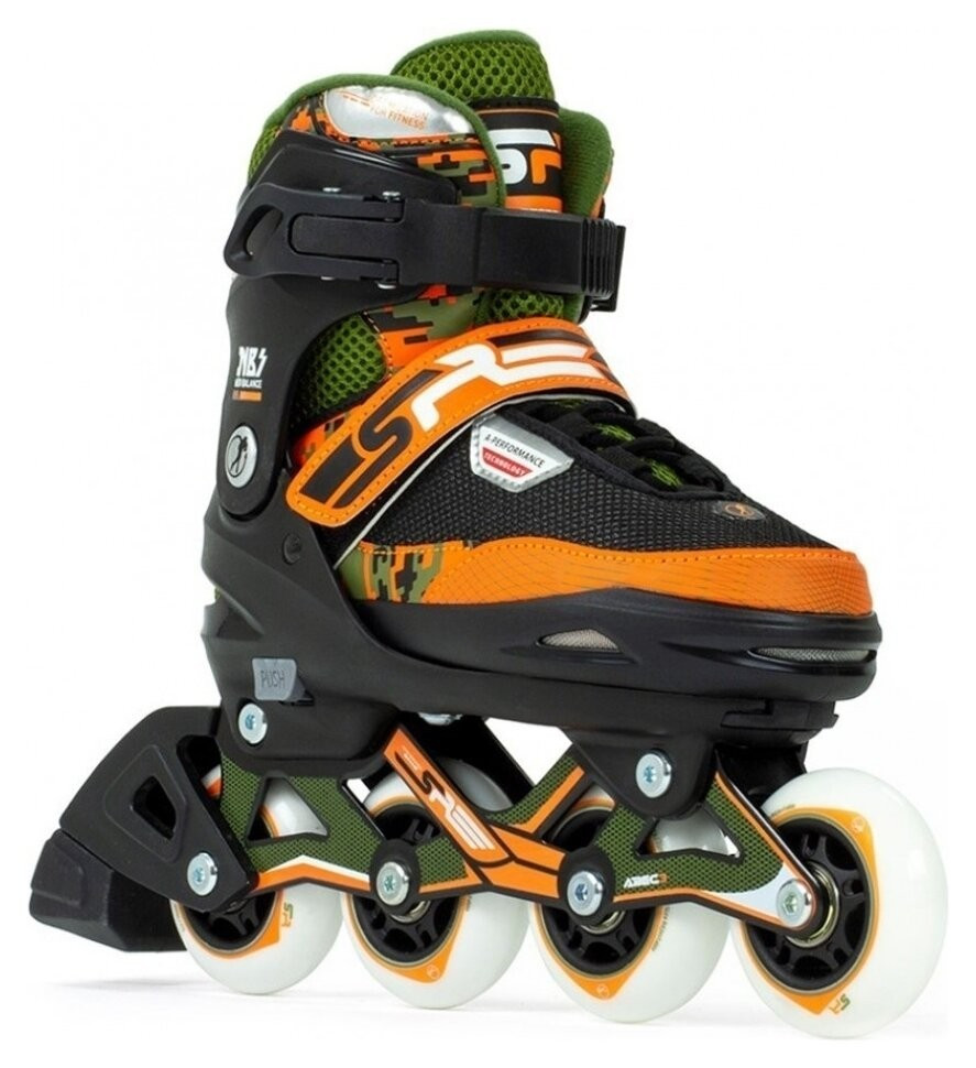 Ролики SFR Pixel green-orange (Зелено-помаранчевий, 29-33)