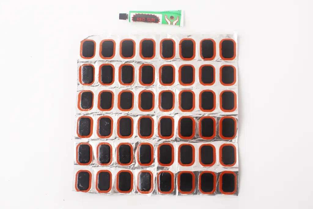 Латка для камери "Red Sun" (48 шт.) овальні 35*25мм + клей, фото 1