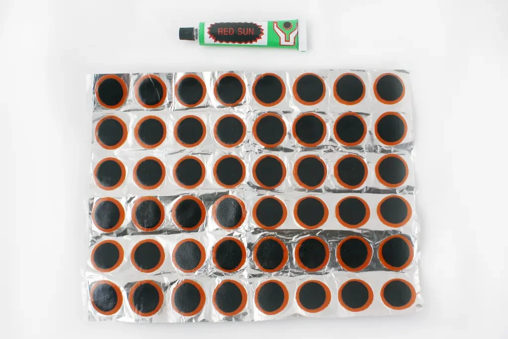 Латка для камери "Red Sun" (48 шт.) круглі D25мм + клей, фото 1