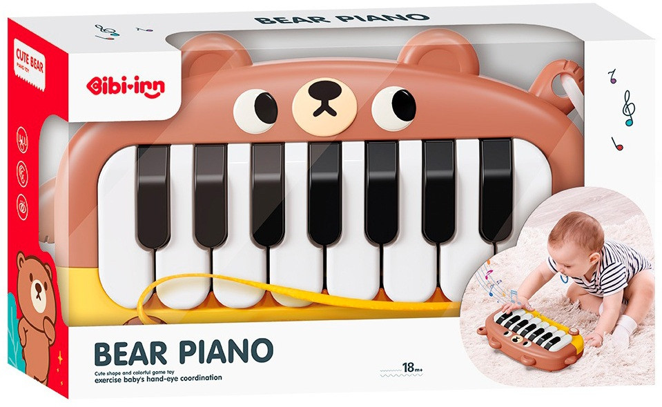 Іграшка Bibi-inn Піаніно Ведмедик в асортименті (7120372)