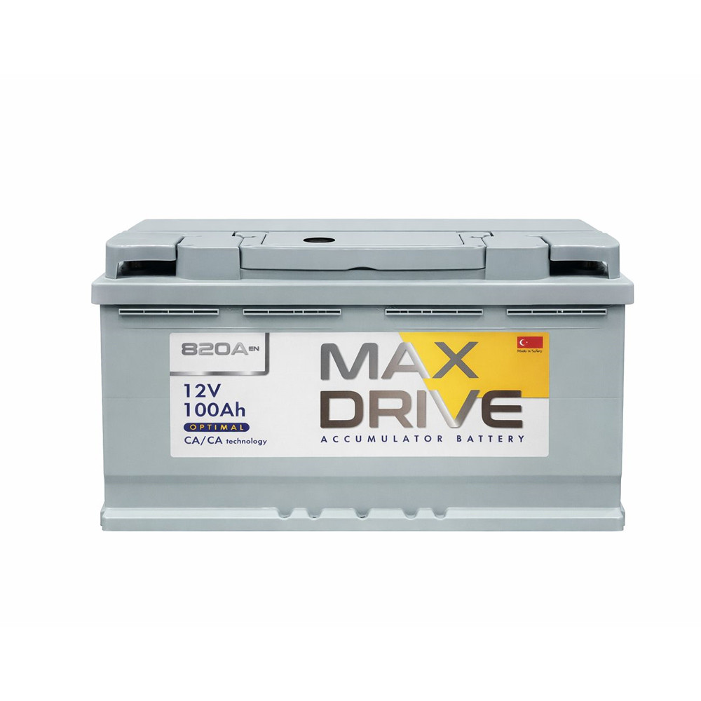 Акумулятор стартерний 6СТ-100 Max Drive Optimal 100Ah (-/+) EN820A 353x175x190 6006204, фото 1