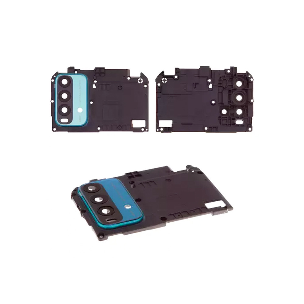 Скло камери Xiaomi Redmi 9T Green (з рамкою)