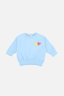 Світшот для дівчинки  колір блакитний ЦБ-00290405