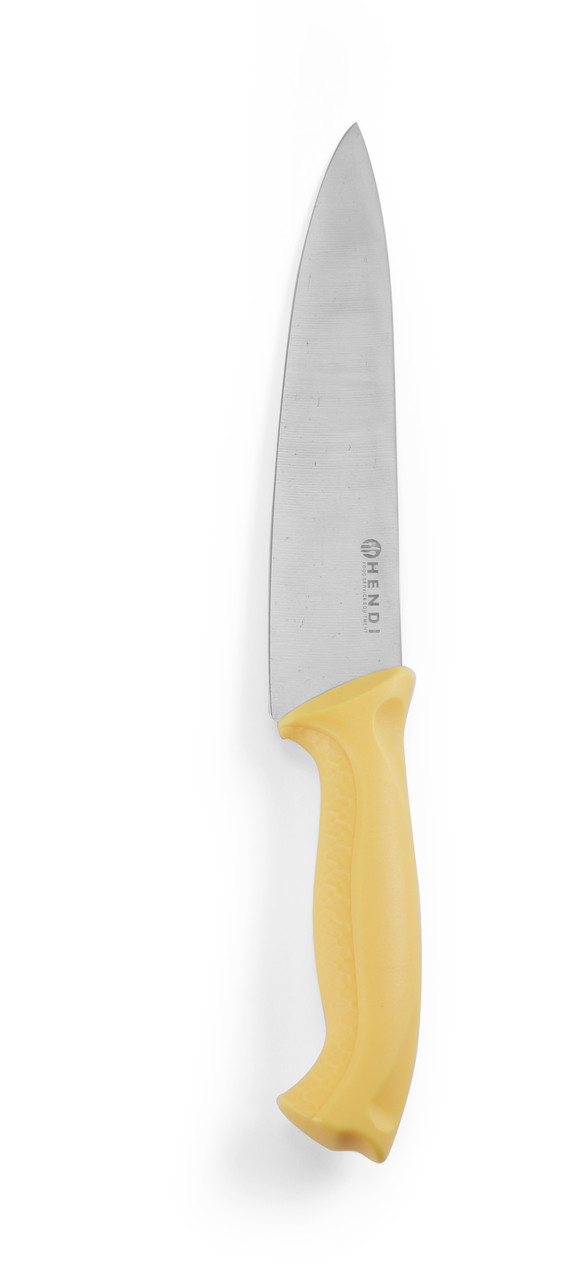 Нож HACCP поварской Hendi,18 см жёлтый - фото 1 - id-p497584412