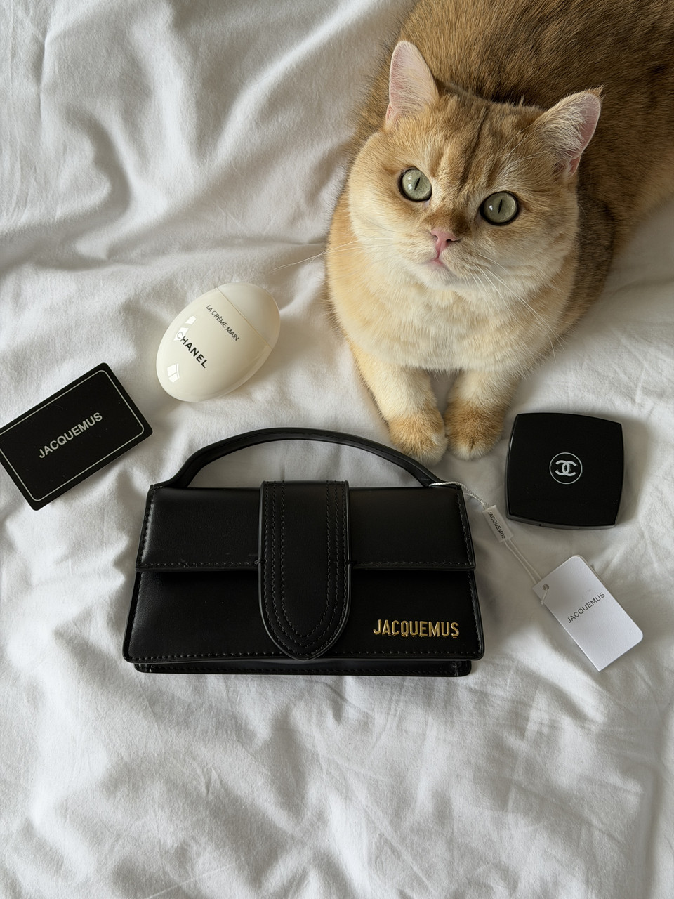 Jacquemus Le Bambino Handbag With Adjustable Crossbody Black, фото 1