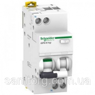 УЗО 40А 30мА тип AC 2 полюси A9R50240 iID Schneider Electric