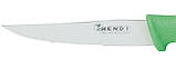Ніж для овочів із зубчастою крайкою Hendi, 10 см зелений, фото 2