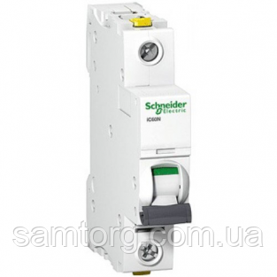 Автоматичний вимикач 40А 6кА 1 полюс тип C A9F79140 iC60N Schneider Electric