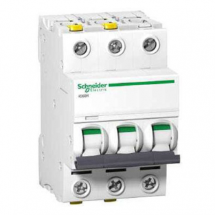 Автоматичний вимикач 16А 6кА 3 полюса тип C A9K24316 iK60 Schneider Electric