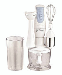 Набір блендерний Maestro MR-563 з насадками 300 Вт заглибний блендер і вінчик для збивання