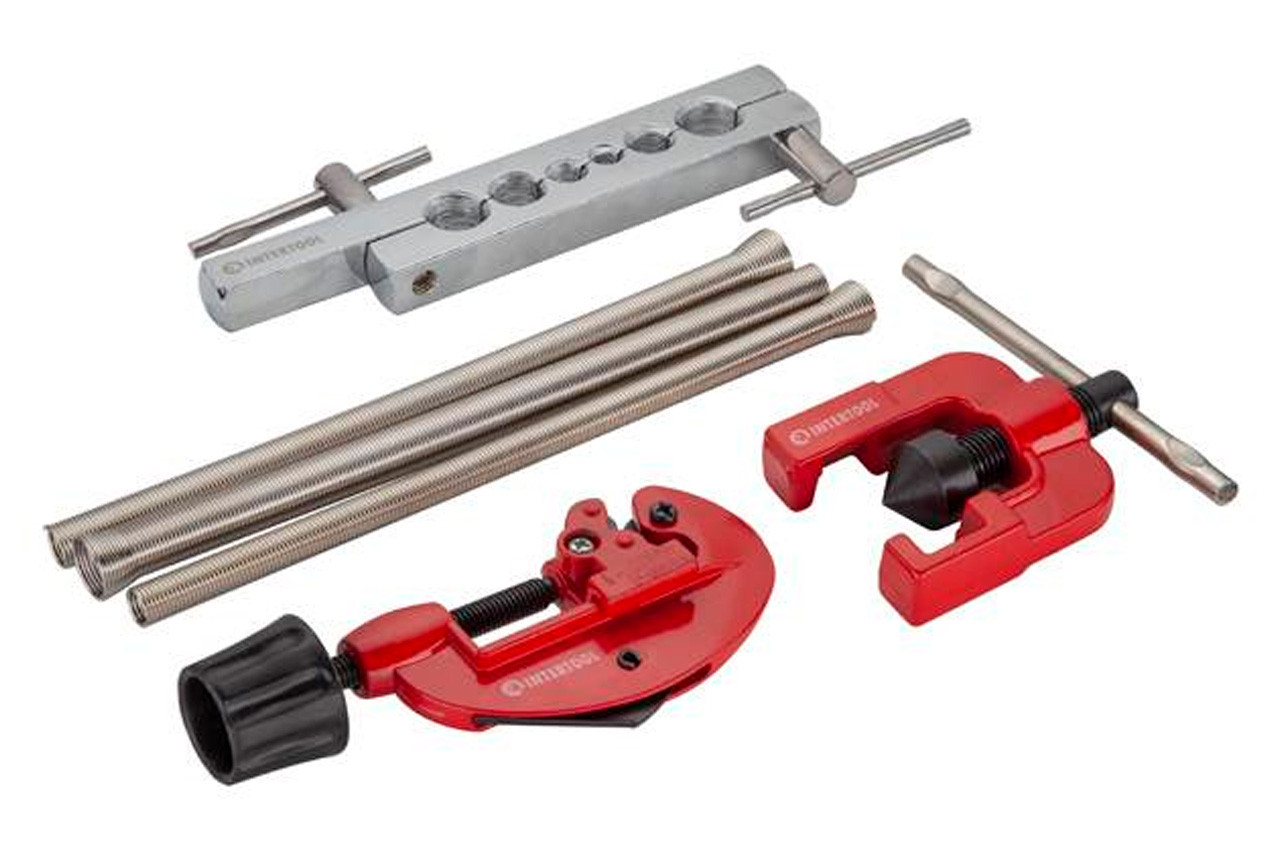 Набір для різання та розвальцювання трубок Intertool 6-15мм (6од), фото 1