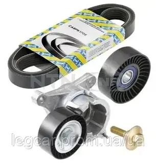 Комплект ремінець Micro-V CITROEN C5 I 01-/PEUGEOT 307 00-/407 04- SNR KA859.11