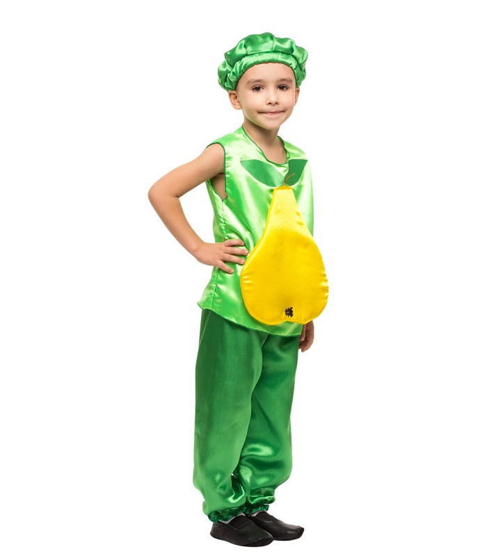 Карнавальный костюм Груши на праздник Весны (4-8 лет) - фото 1 - id-p497633772