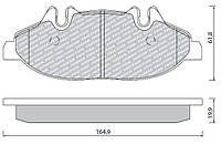 Колодки передние MERCEDES VITO W639 03- 0014210910