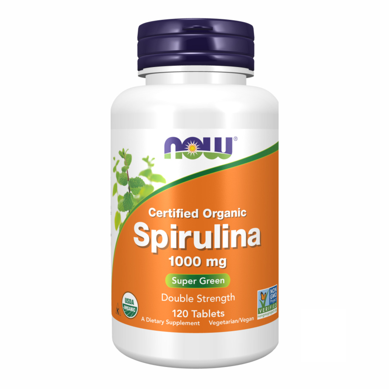 Spirulina 1000 mg - 120 tabs, фото 1